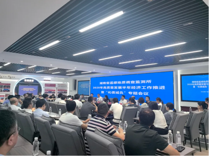 对标对表抓落实 从严从细促提升——澳门新葡京所属遥感所召开2025年高质量发展半年经济工作推进暨“化债减负”专题会议